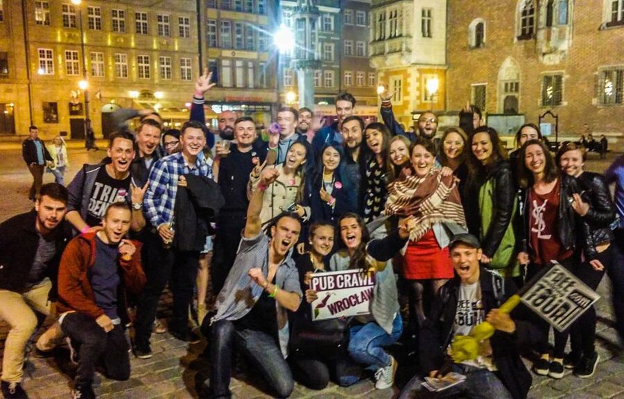 Wroclaw Pub Crawl with Free Drinks - Drinking Games, Social Energy, and How to Pace Yourself